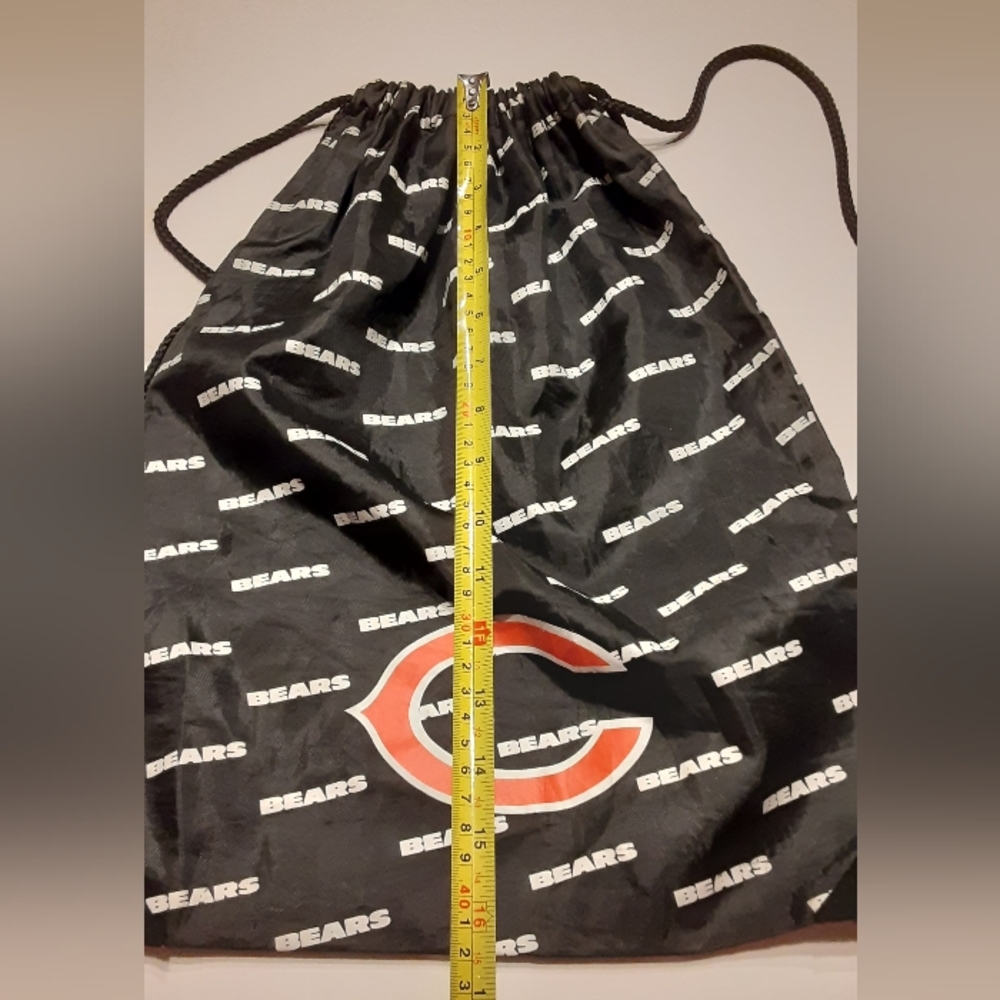 NFL Chicago Bears Drawstring Backpack - Picture 3 of 6